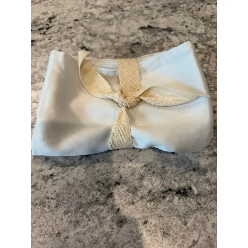 Quince - 100% Mulberry Silk Pillowcase - Standard - White